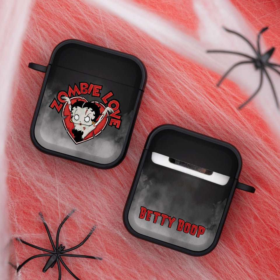 Betty Boop Zombie Love HDX Apple AirPods Gen 1 & 2 Case Cover - Wear with style