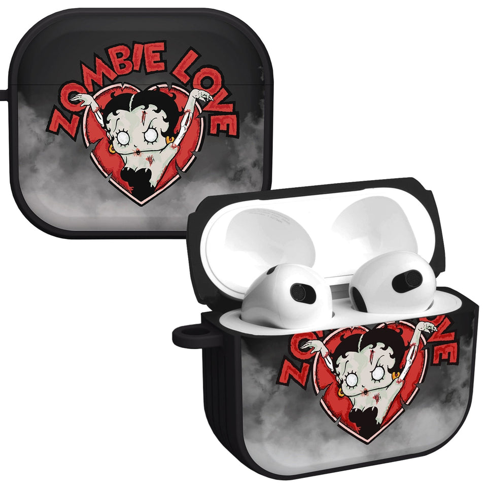 Betty Boop Zombie Love HDX Apple AirPods Gen 3 Case Cover - Wear with style