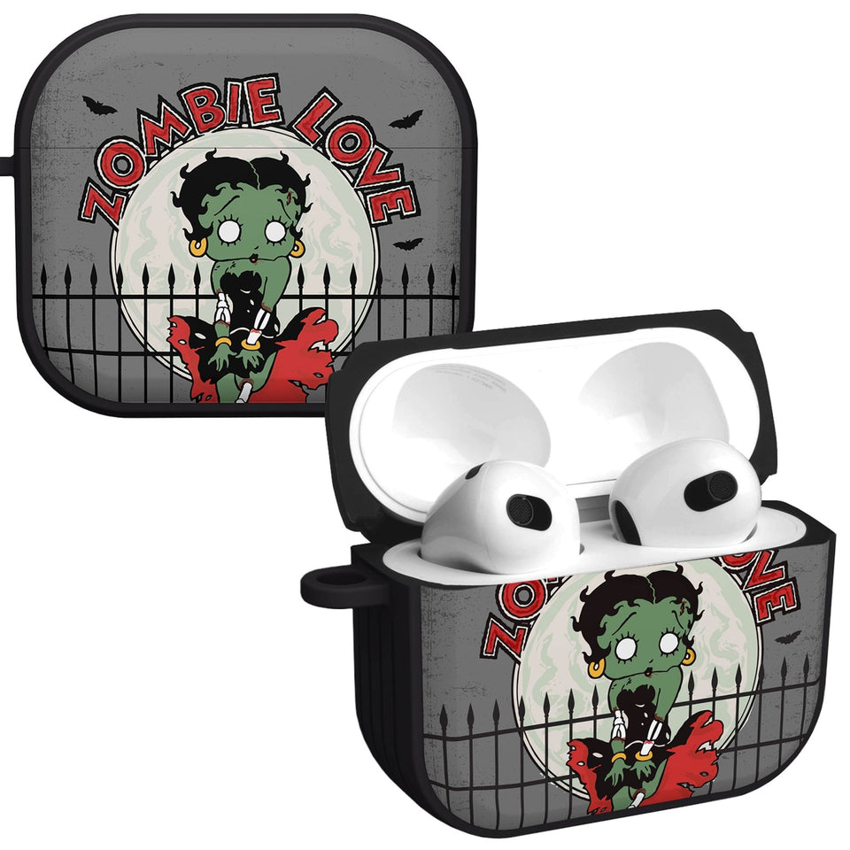 Betty Boop Zombie Love HDX Apple AirPods Gen 3 Case Cover - Wear with style