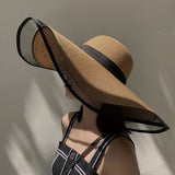 Big straw Sun Hat - Wear with style