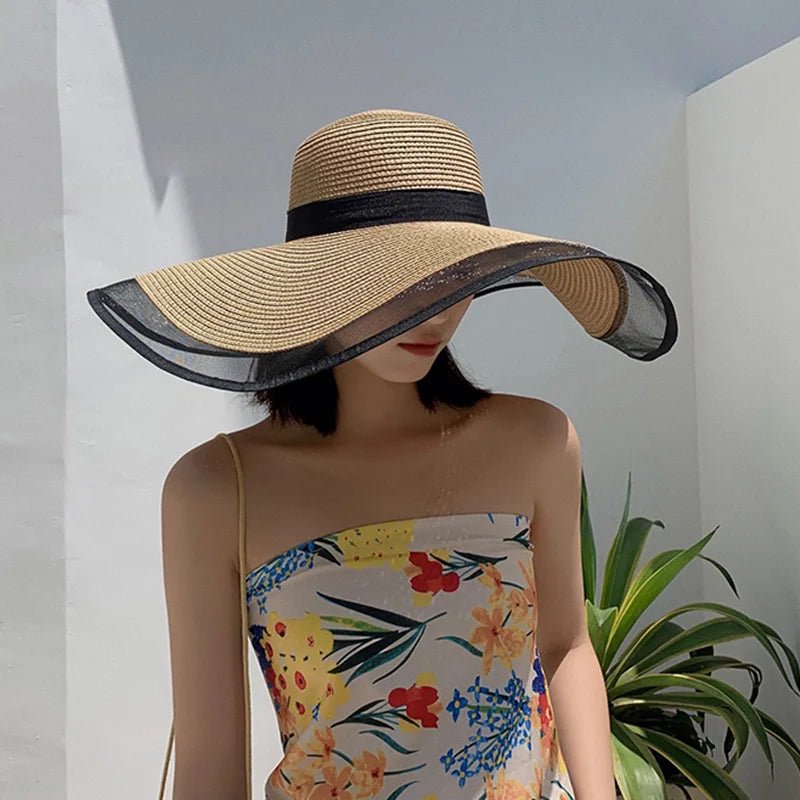 Big straw Sun Hat - Wear with style