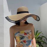 Big straw Sun Hat - Wear with style
