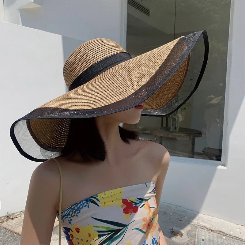 Big straw Sun Hat - Wear with style