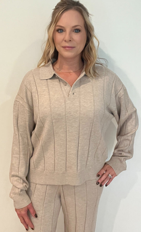 Birchbend Ribbed Sweater-Beige-Final Sale - Wear with style