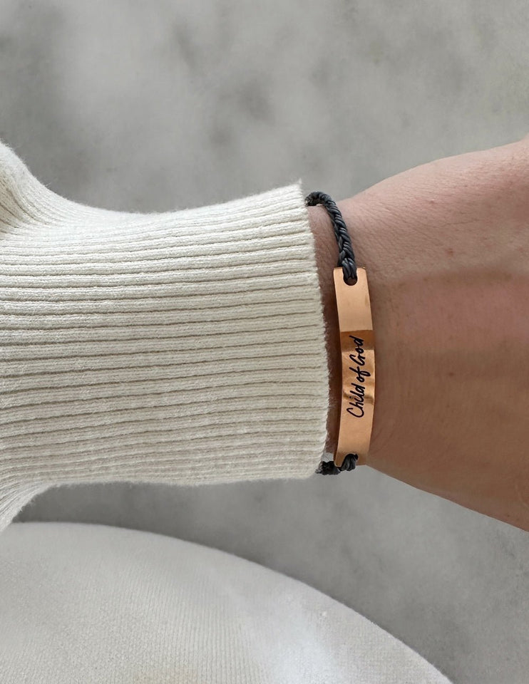 Black Child of God Bracelet - Wear with style