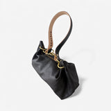 Blair - East West Shoulder Bag, Black Leather - Wear with style