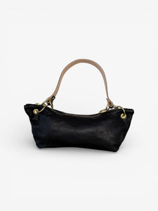 Blair - East West Shoulder Bag, Black Leather - Wear with style