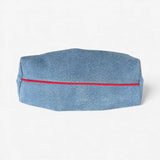 Blair - East West Shoulder Bag, Denim Leather - Wear with style