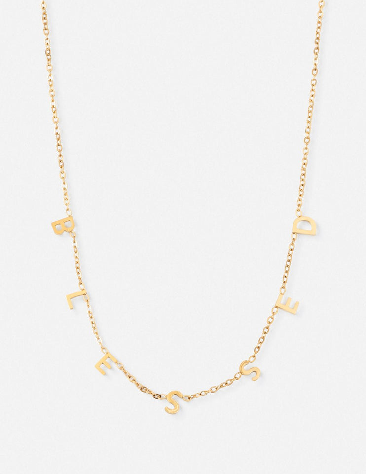 Blessed Dainty Necklace - Wear with style