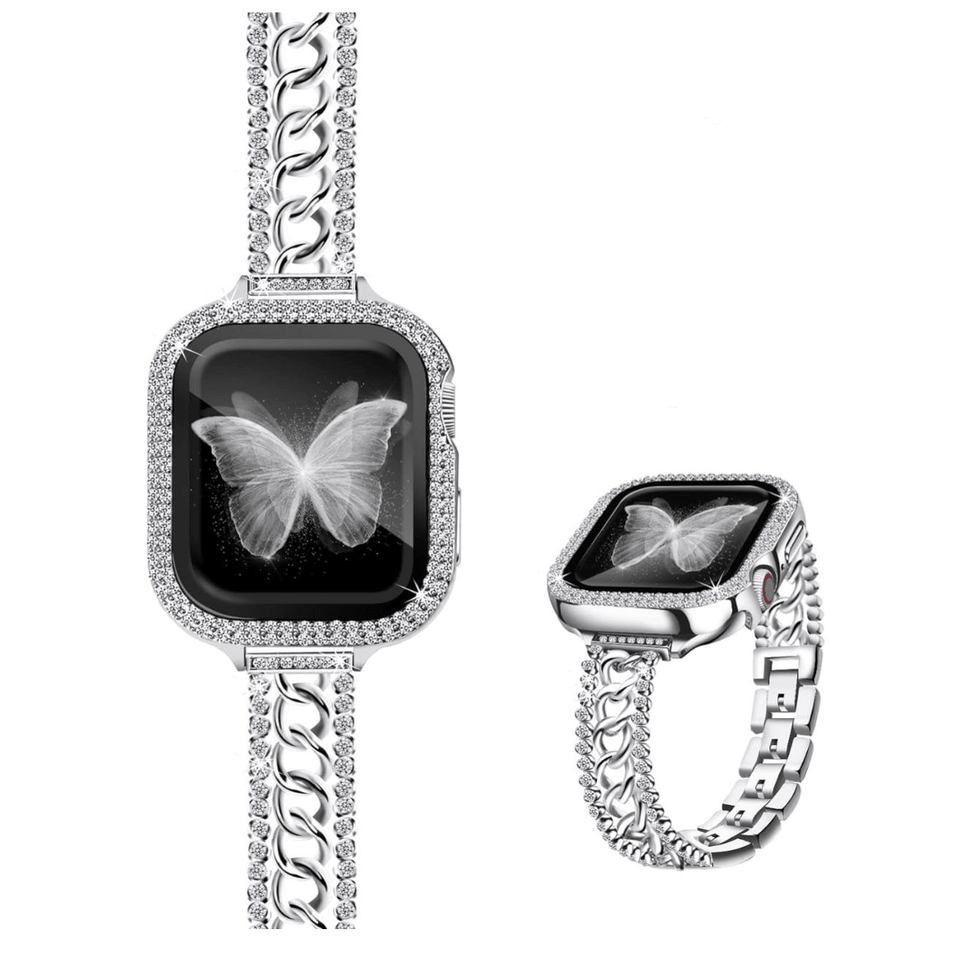 Bling Diamond Band Compatible for Apple Watch - Wear with style