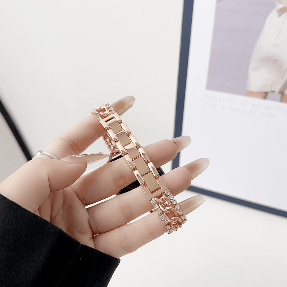Bling Diamond Band Compatible for Apple Watch - Wear with style