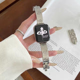 Bling Diamond Watchband Compatible for Apple Watch - Wear with style