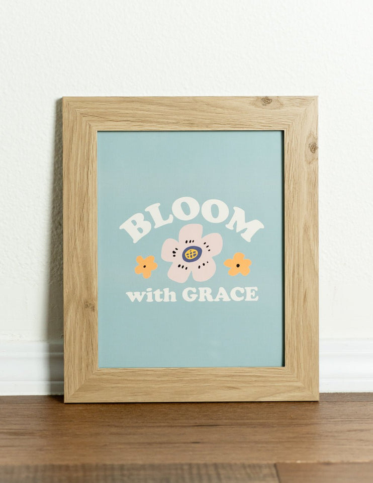 Bloom With Grace Print - Wear with style