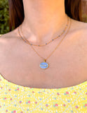 Blue Highs and Lows Necklace Set - Wear with style