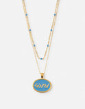 Blue Highs and Lows Necklace Set - Wear with style