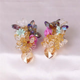Bohemia Acrylic Flower Earrings - Wear with style