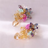 Bohemia Acrylic Flower Earrings - Wear with style