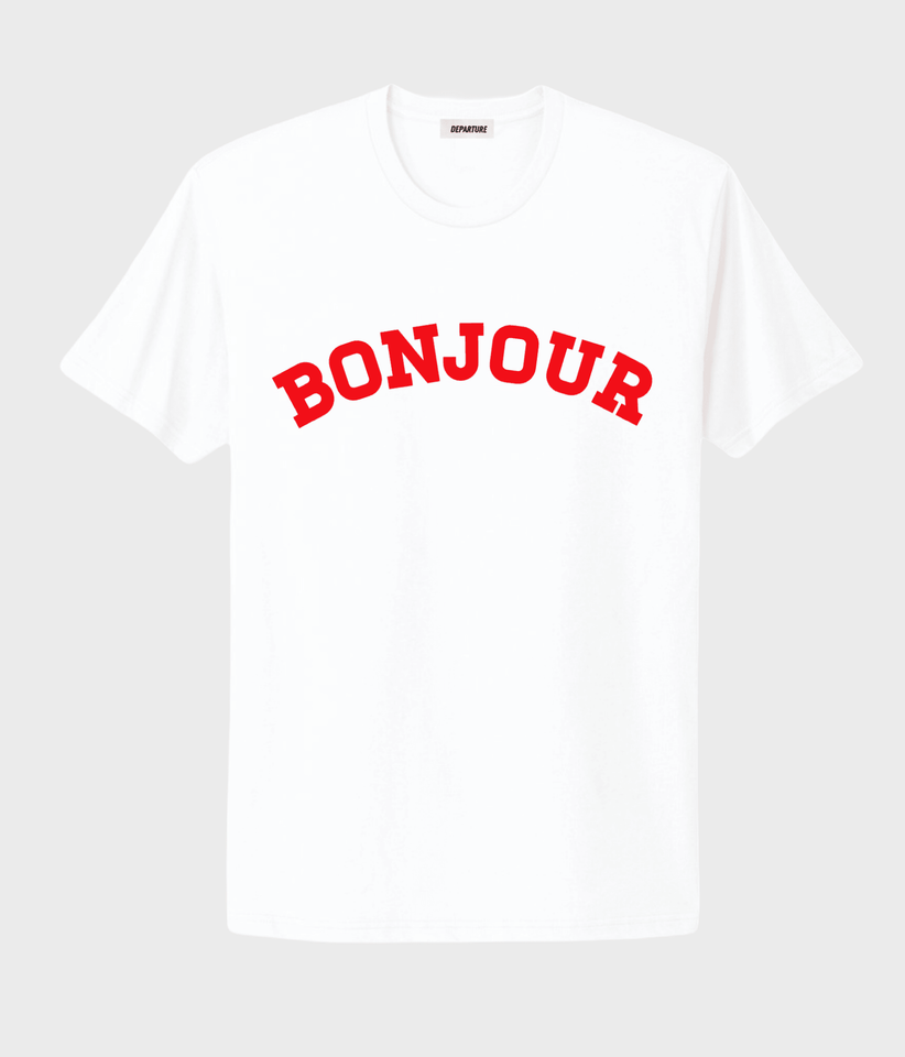 Bonjour Tee - Wear with style