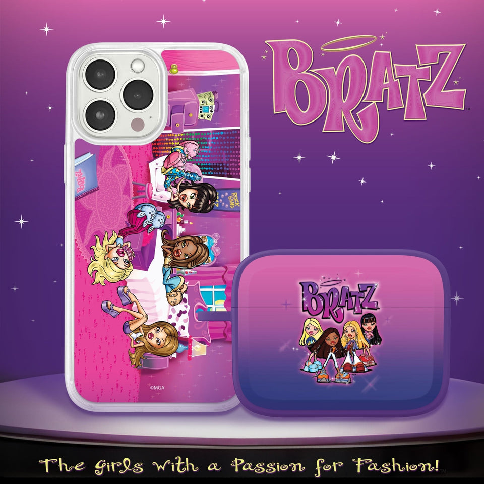 Bratz® Classic HD Apple iPhone 12 Mag - Safe Phone Case and AirPods Pro Combo Package - Wear with style