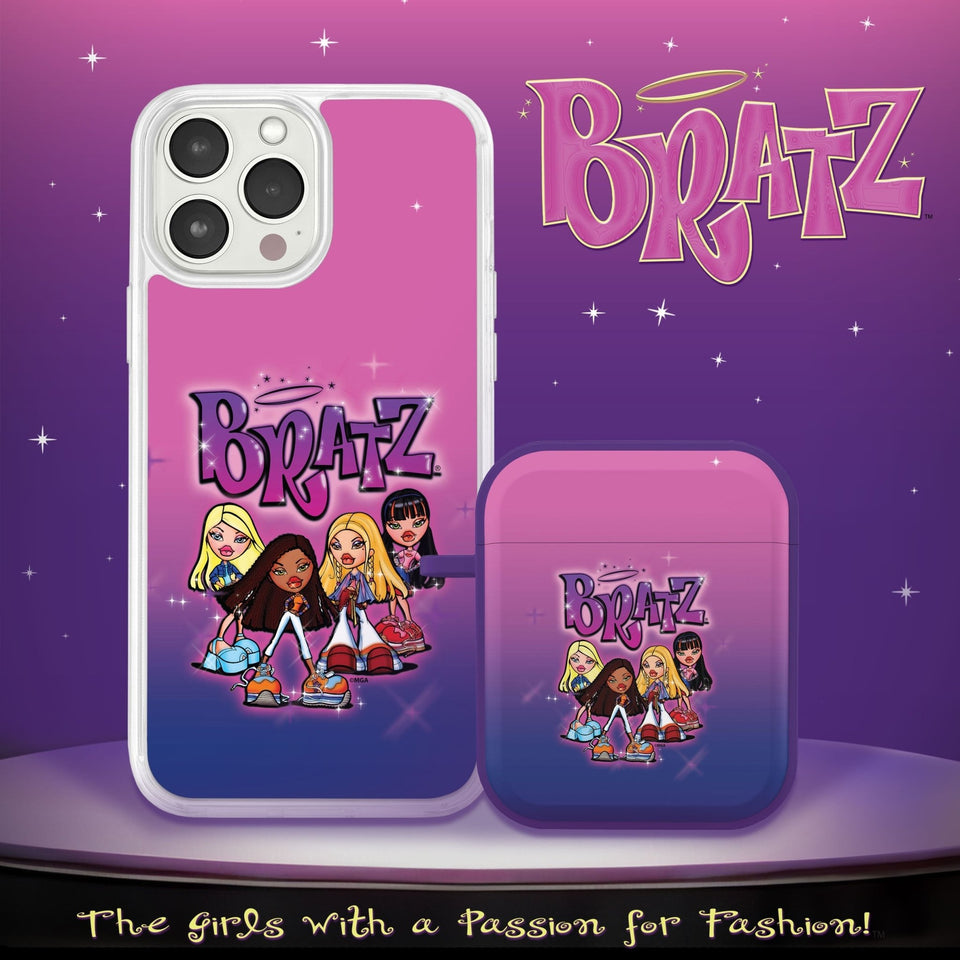 Bratz® Classic HD Apple iPhone 13 Mag - Safe Phone Case and AirPods Gen 1 & 2 Combo Package - Wear with style