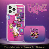 Bratz® Classic HD Apple iPhone 14 Mag - Safe Phone Case and AirPods AirPods Pro Combo Package - Wear with style