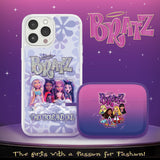 Bratz® Classic HD Apple iPhone 14 Mag - Safe Phone Case and AirPods AirPods Pro Combo Package - Wear with style