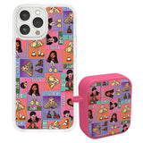Bratz® Classic HD Apple iPhone 14 Mag - Safe Phone Case and AirPods Gen 1 & 2 Combo Package - Wear with style
