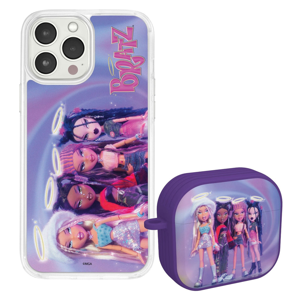 Bratz® Classic HD Apple iPhone 15 Mag - Safe Phone Case and AirPods Gen 3 Combo Package - Wear with style