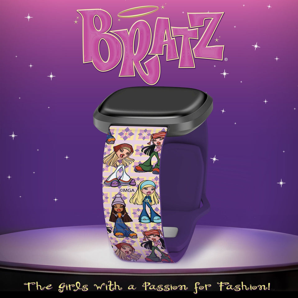 Bratz® Classic HD Fitbit Versa 3 & Sense 1 Watchband for Samsung, Garmin, Fossil, and More for Samsung, Garmin, Fossil, and More - Wear with style