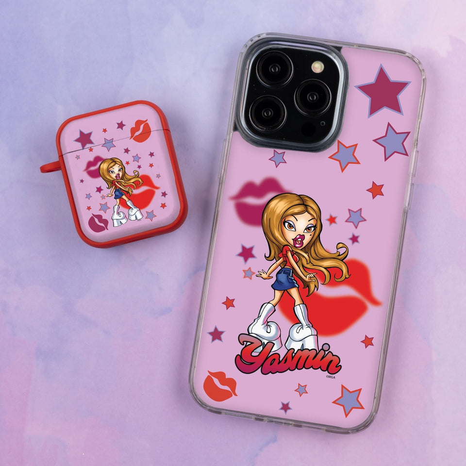 Bratz® Passion For Fashion HD Apple iPhone 12 Mag - Safe Phone Case and AirPods Gen 1 & 2 Combo Package - Wear with style