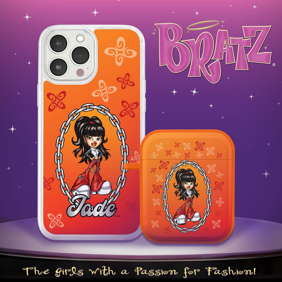 Bratz® Passion For Fashion HD Apple iPhone 12 Mag - Safe Phone Case and AirPods Gen 1 & 2 Combo Package - Wear with style