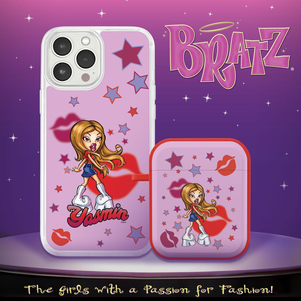Bratz® Passion For Fashion HD Apple iPhone 12 Mag - Safe Phone Case and AirPods Gen 1 & 2 Combo Package - Wear with style