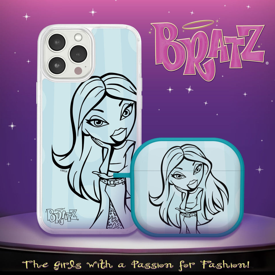 Bratz® Passion For Fashion HD Apple iPhone 12 Mag - Safe Phone Case and AirPods Gen 3 Combo Package - Wear with style