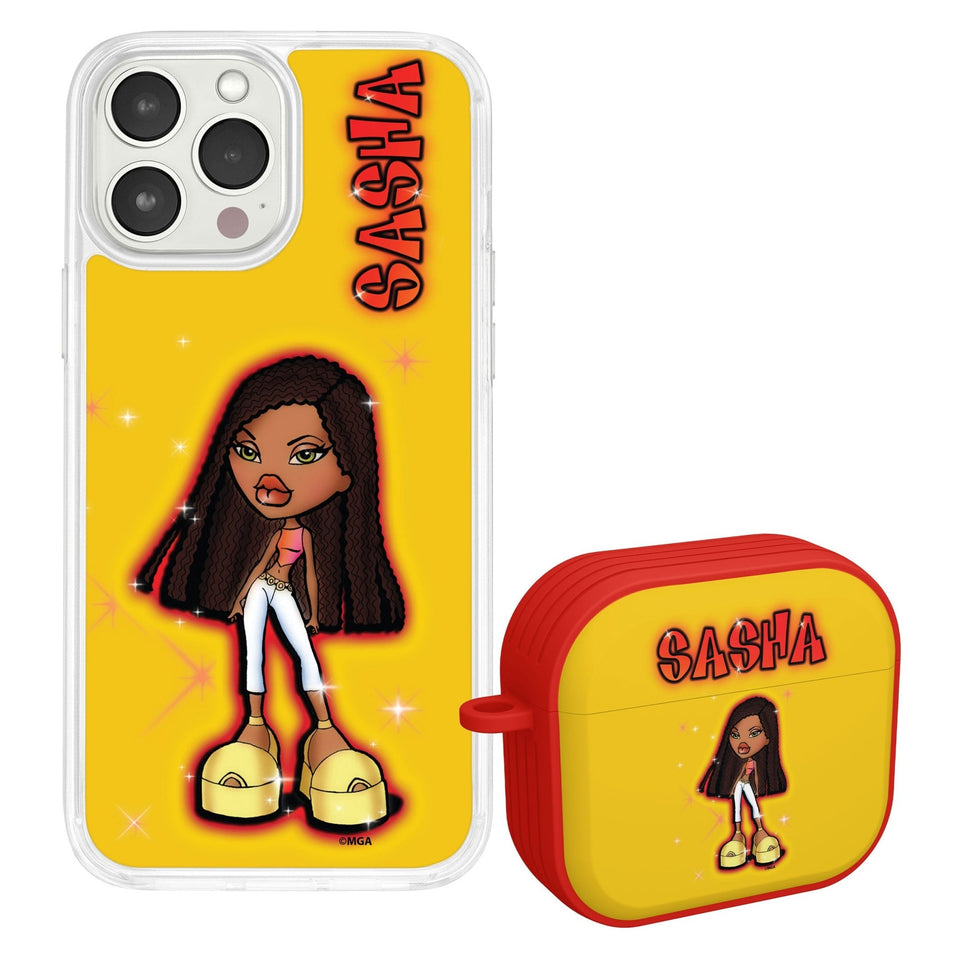 Bratz® Passion For Fashion HD Apple iPhone 12 Mag - Safe Phone Case and AirPods Gen 3 Combo Package - Wear with style