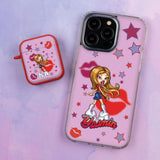 Bratz® Passion For Fashion HD Apple iPhone 13 Mag - Safe Phone Case and AirPods Gen 1 & 2 Combo Package - Wear with style
