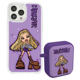 Bratz® Passion For Fashion HD Apple iPhone 13 Mag - Safe Phone Case and AirPods Gen 1 & 2 Combo Package - Wear with style