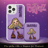 Bratz® Passion For Fashion HD Apple iPhone 13 Mag - Safe Phone Case and AirPods Gen 1 & 2 Combo Package - Wear with style