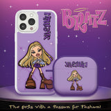 Bratz® Passion For Fashion HD Apple iPhone 13 Mag - Safe Phone Case and AirPods Gen 3 Combo Package - Wear with style