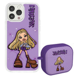 Bratz® Passion For Fashion HD Apple iPhone 13 Mag - Safe Phone Case and AirPods Gen 3 Combo Package - Wear with style
