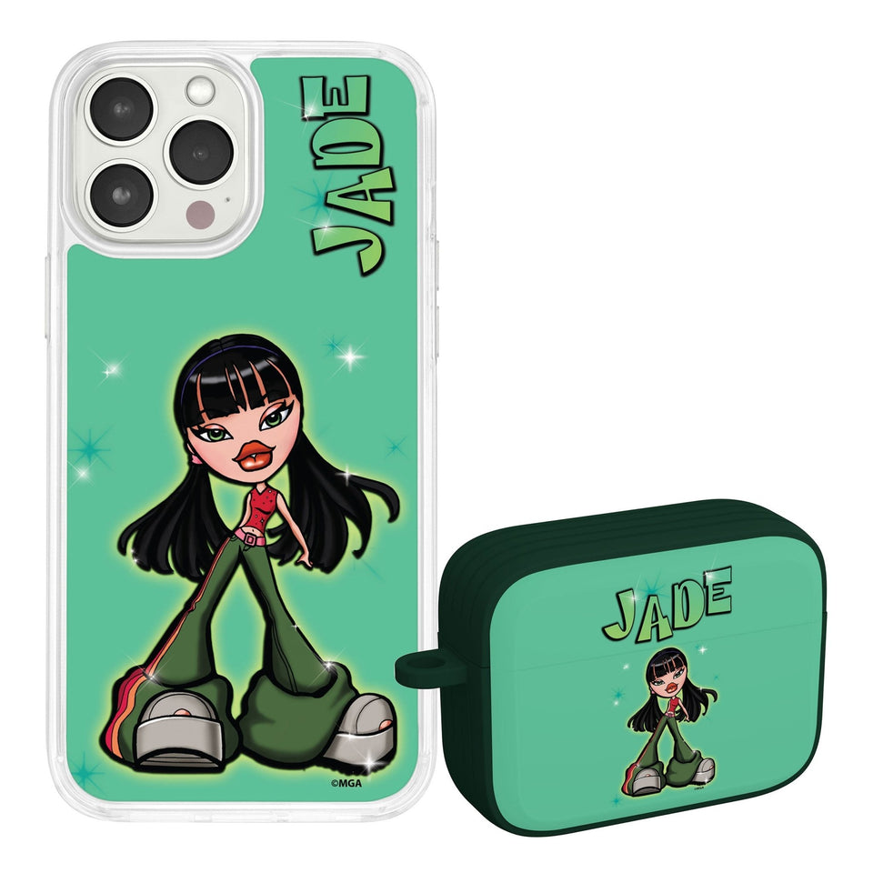 Bratz® Passion For Fashion HD Apple iPhone 13 Mag - Safe Phone Case and AirPods Pro 1 & 2 Combo Package - Wear with style