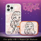 Bratz® Passion For Fashion HD Apple iPhone 13 Mag - Safe Phone Case and AirPods Pro 1 & 2 Combo Package - Wear with style