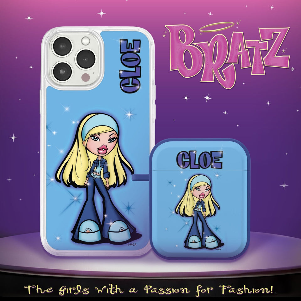 Bratz® Passion For Fashion HD Apple iPhone 14 Mag - Safe Phone Case and AirPods Gen 1 & 2 Combo Package - Wear with style