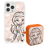 Bratz® Passion For Fashion HD Apple iPhone 14 Mag - Safe Phone Case and AirPods Gen 1 & 2 Combo Package - Wear with style