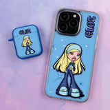 Bratz® Passion For Fashion HD Apple iPhone 14 Mag - Safe Phone Case and AirPods Gen 1 & 2 Combo Package - Wear with style