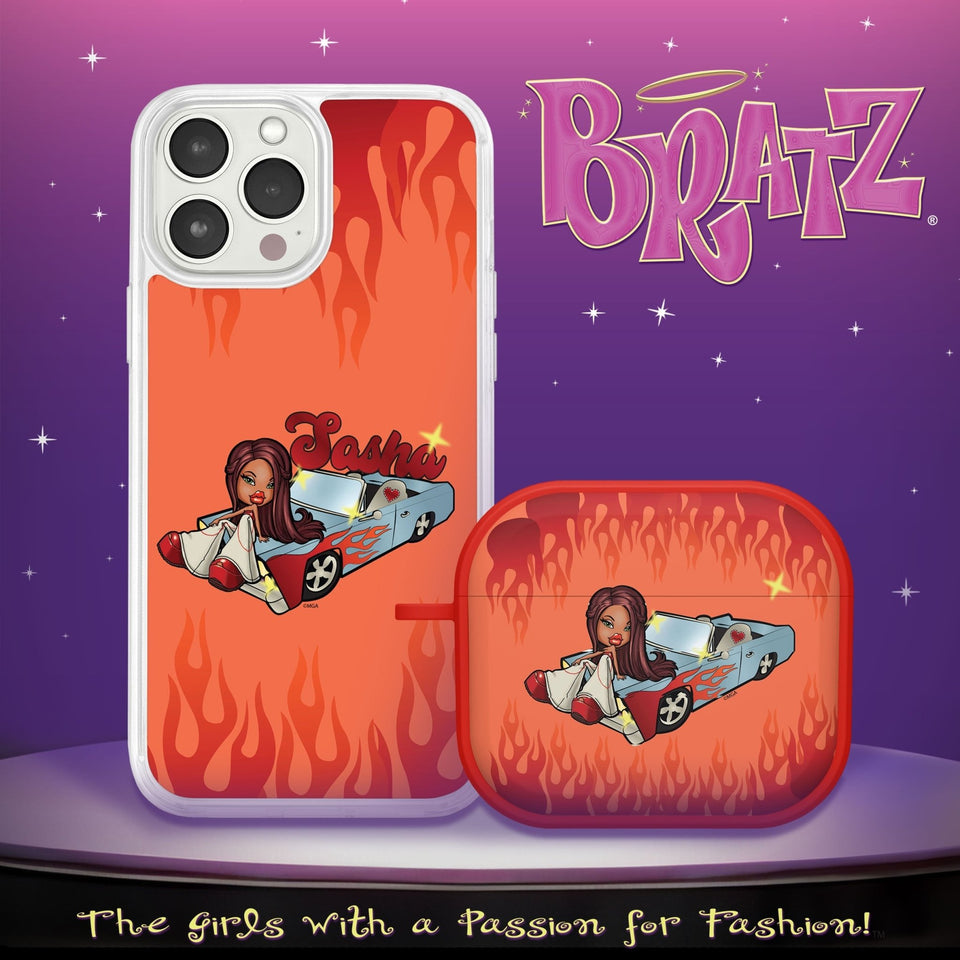 Bratz® Passion For Fashion HD Apple iPhone 14 Mag - Safe Phone Case and AirPods Gen 3 Combo Package - Wear with style