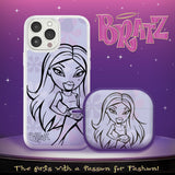 Bratz® Passion For Fashion HD Apple iPhone 14 Mag - Safe Phone Case and AirPods Gen 3 Combo Package - Wear with style