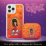 Bratz® Passion For Fashion HD Apple iPhone 14 Mag - Safe Phone Case and AirPods Gen 3 Combo Package - Wear with style