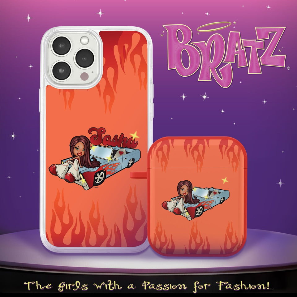 Bratz® Passion For Fashion HD Apple iPhone 15 Mag - Safe Phone Case and AirPods Gen 1 & 2 Combo Package - Wear with style