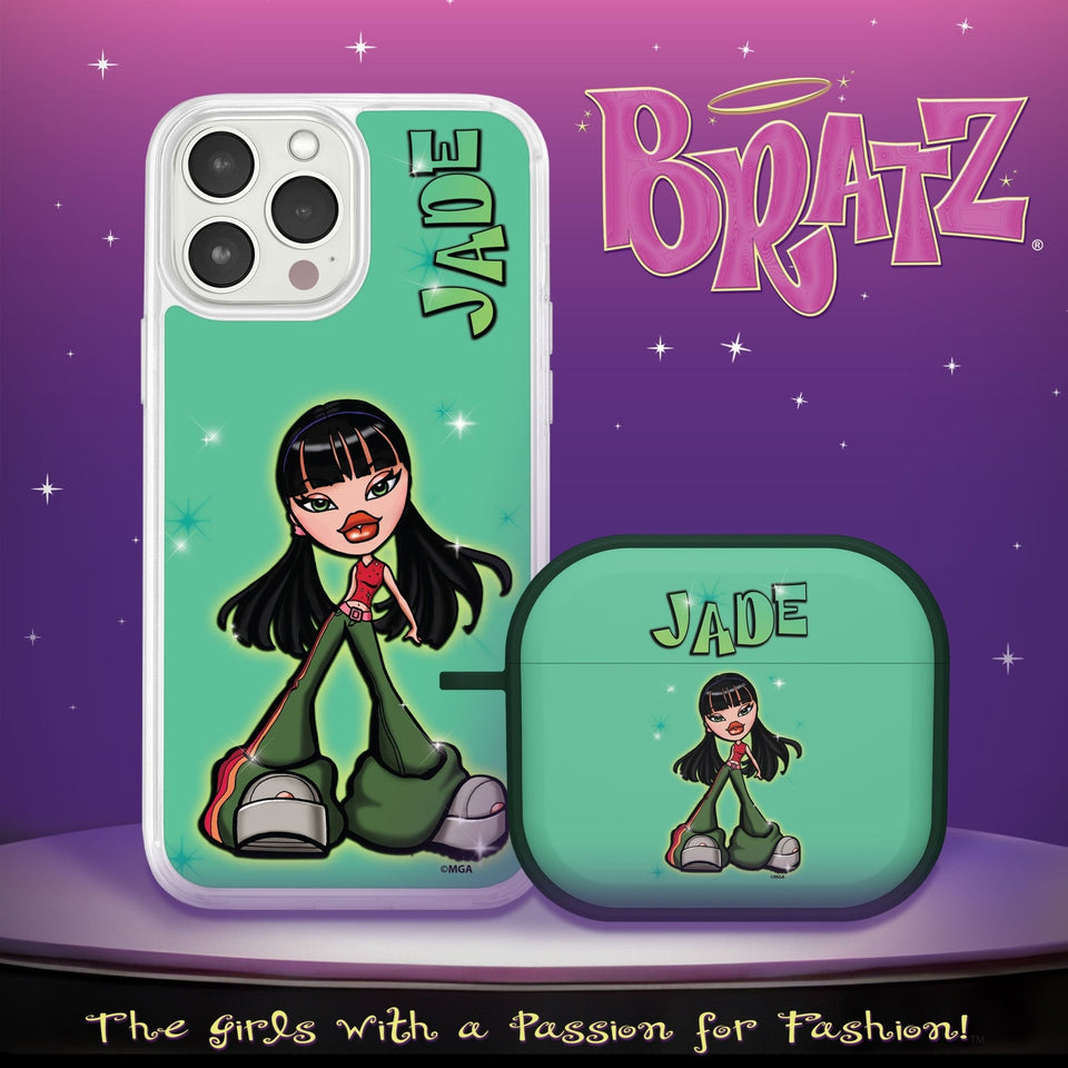 Bratz® Passion For Fashion HD Apple iPhone 15 Mag - Safe Phone Case and AirPods Gen 3 Combo Package - Wear with style