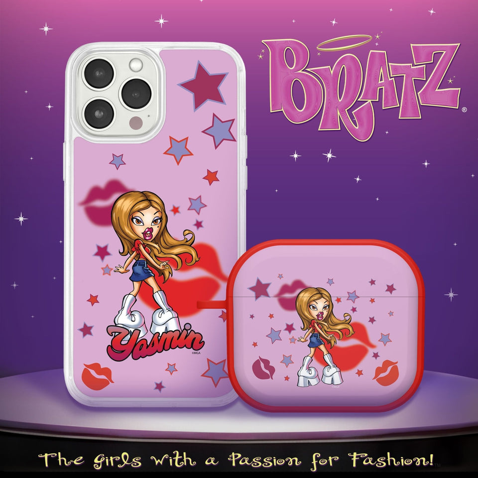 Bratz® Passion For Fashion HD Apple iPhone 15 Mag - Safe Phone Case and AirPods Gen 3 Combo Package - Wear with style
